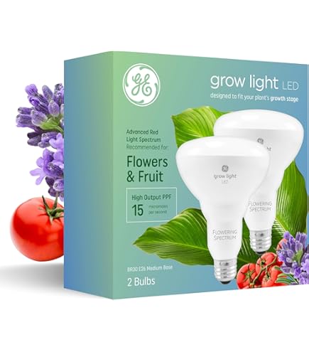 Amazon.com: GE Grow Lights for Indoor Plants, A19 LED Light